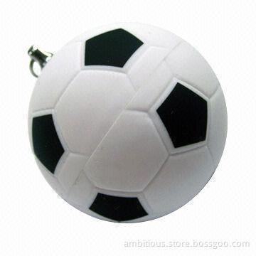 OEM/ODM hot selling USB flash pen drive in football shape